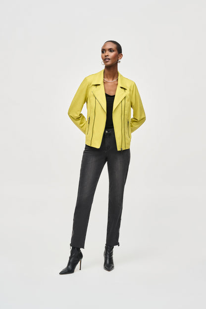 JOSEPH RIBKOFF JACKET STYLE 243905 COLOUR WASABI