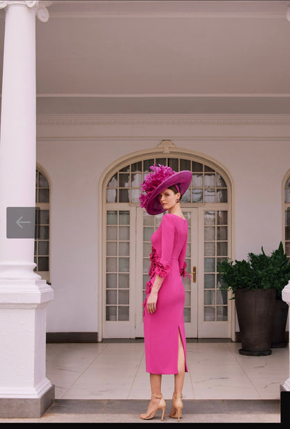 COUTURE CLUB DRESS STYLE 1GL4 COLOUR FUCHSIA