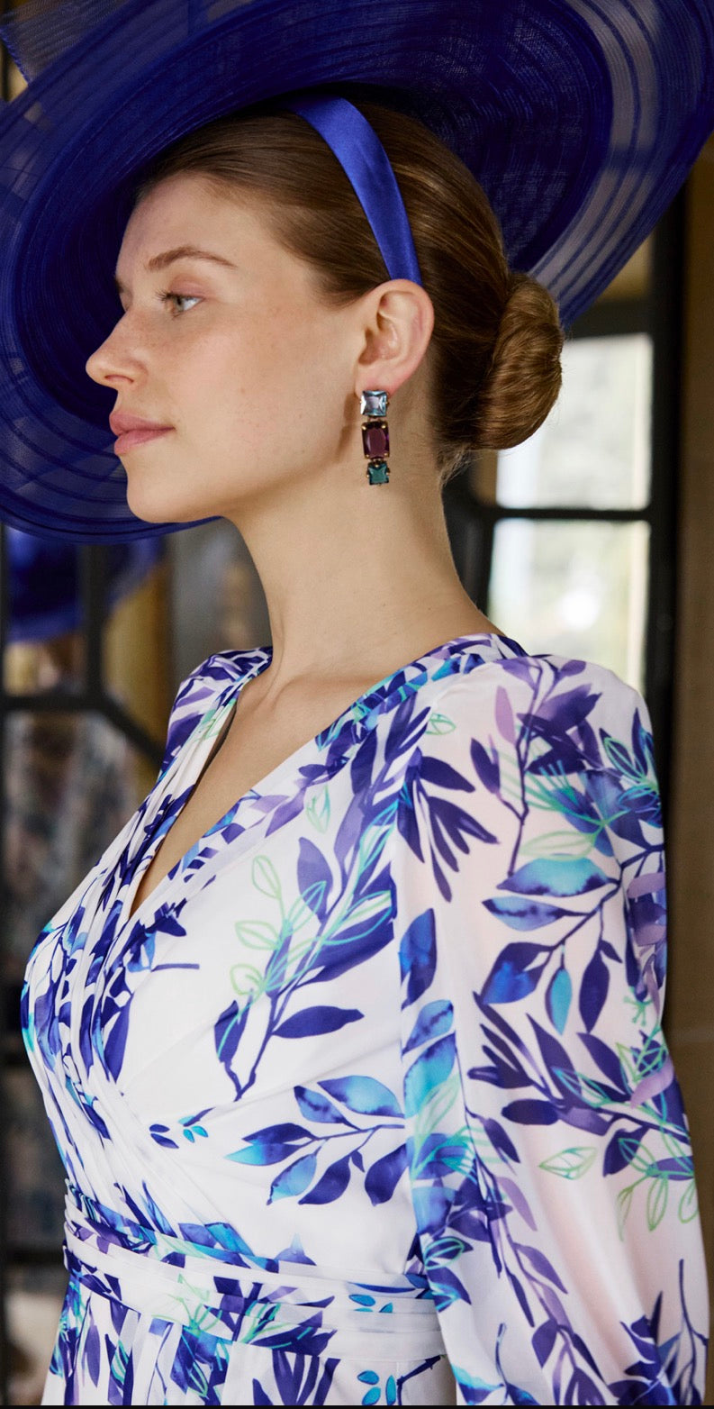 COUTURE CLUB DRESS STYLE 1GB6 COLOUR VIOLET NIGHT/IVORY