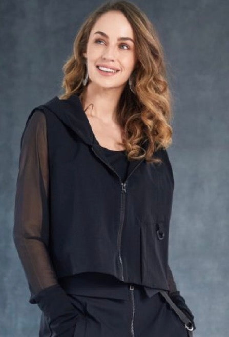 NAYA WAISTCOAT STYLE NAW25194 COLOUR BLACK