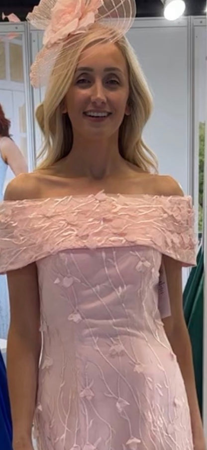 IRRESISTIBLE DRESS STYLE IR8824 COLOUR PEACH/MELBA