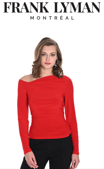 FRANK LYMAN TOP STYLE 244011 COLOUR RED