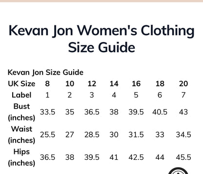 KEVAN JON SYDNEY FLARE & CAPE COLOUR NAVY