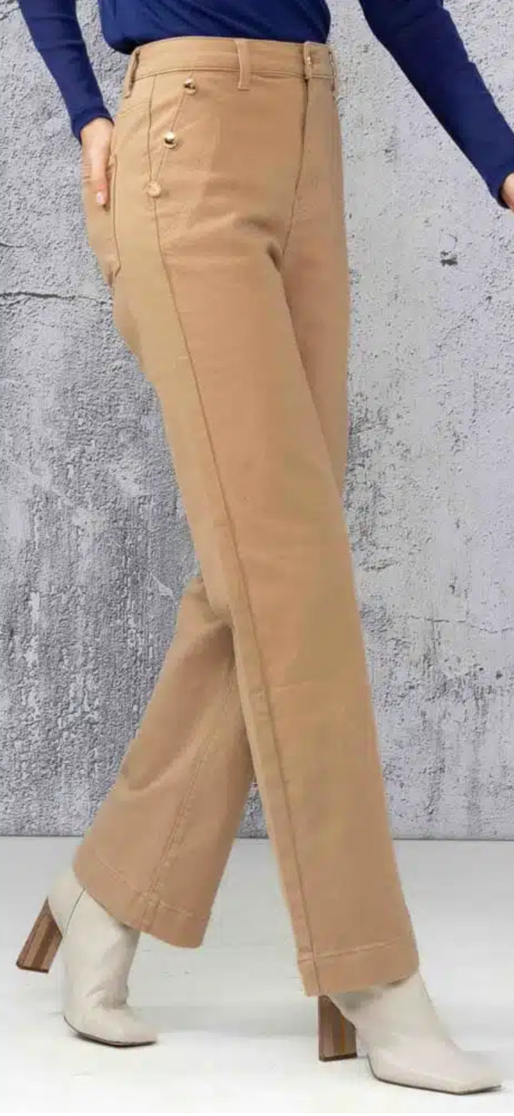 ALISON SHERI TROUSERS STYLE A44338 COLOUR CAMEL