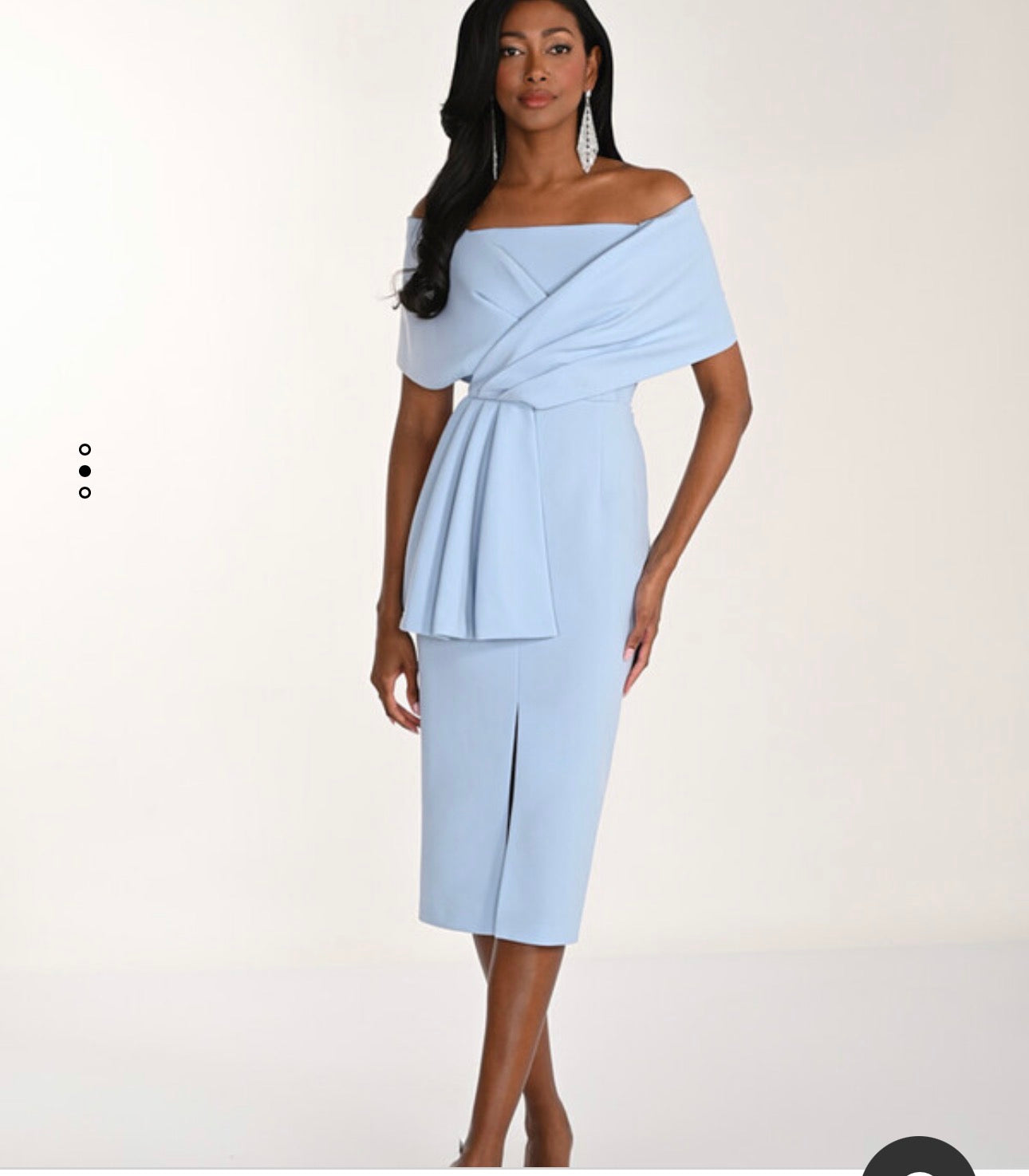 FRANK LYMAN DRESS STYLE 268107 COLOUR BABY BLUE
