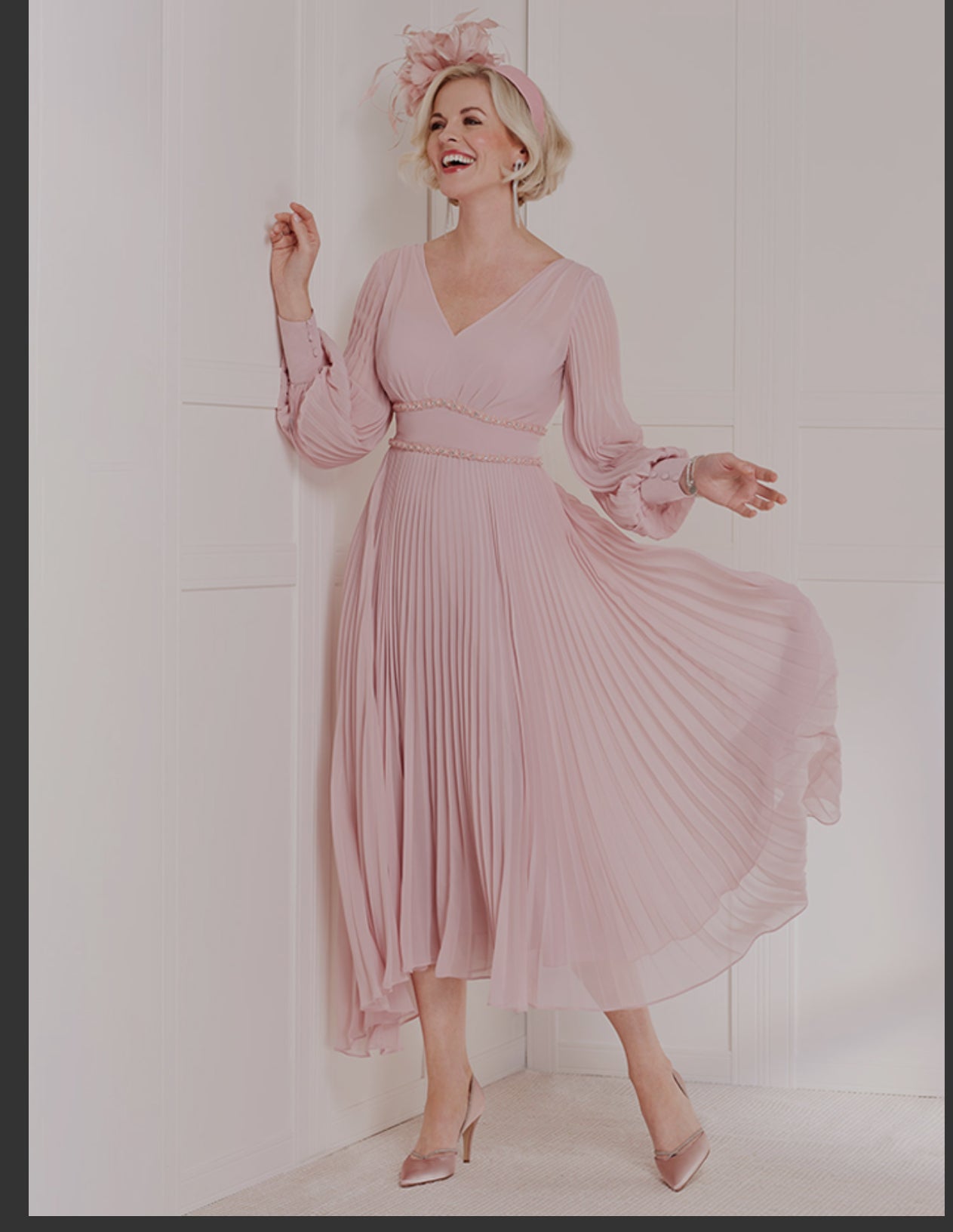 JOHN CHARLES DRESS STYLE 66412 COLOUR ROSE PINK