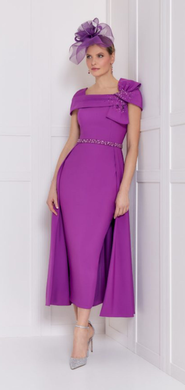 JOHN CHARLES  DRESS STYLE 29189 COLOUR VIOLET