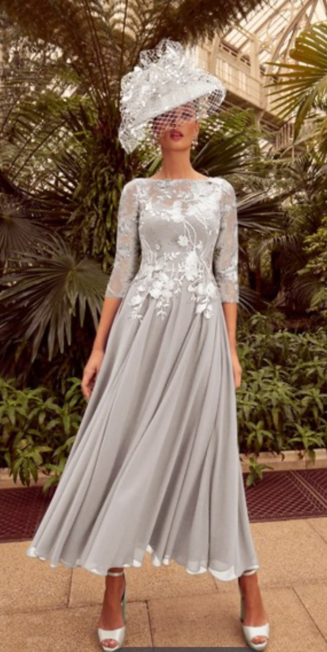 VENI INFANTINO DRESS STYLE 992318 COLOUR SILVER