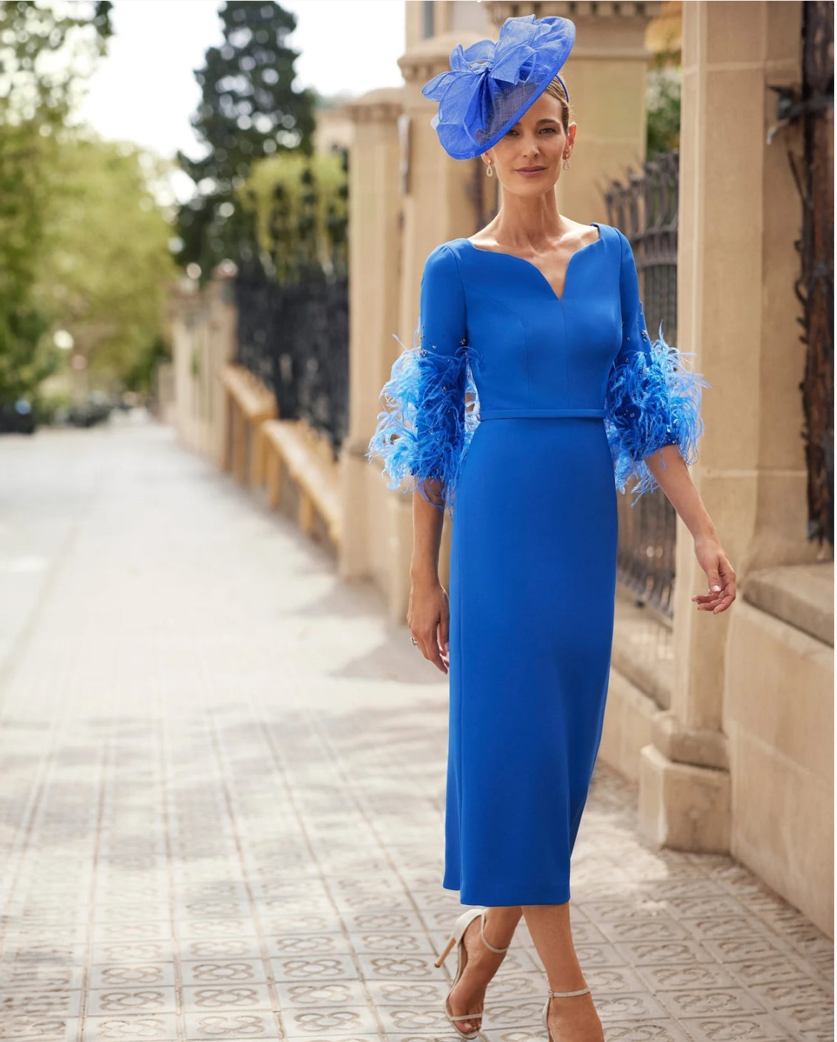 COUTURE CLUB DRESS STYLE 8G1L7 COLOUR COBALT