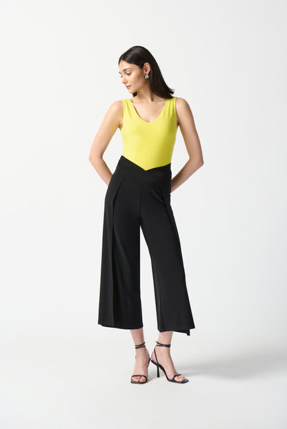 JOSEPH RIBKOFF CULOTTES  STYLE 242026 COLOUR BLACK