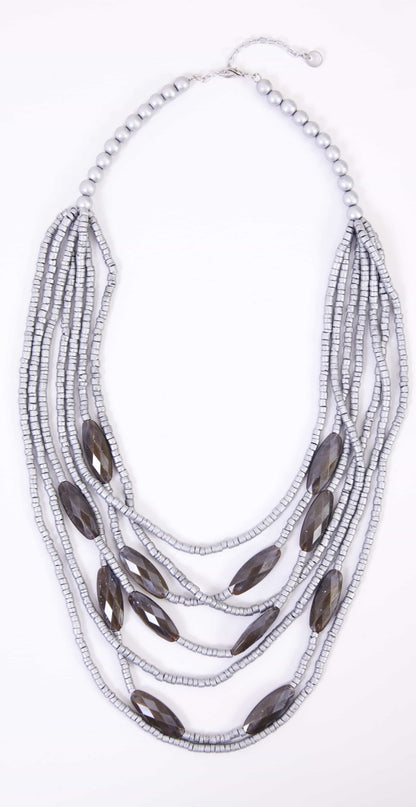 NAYA NECKLACE STYLE NAS25349 COLOUR SILVER