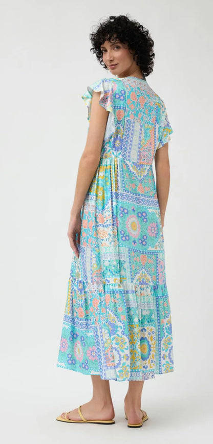 TINTA DRESS STYLE FORMENTERA COLOUR TURQUOISE