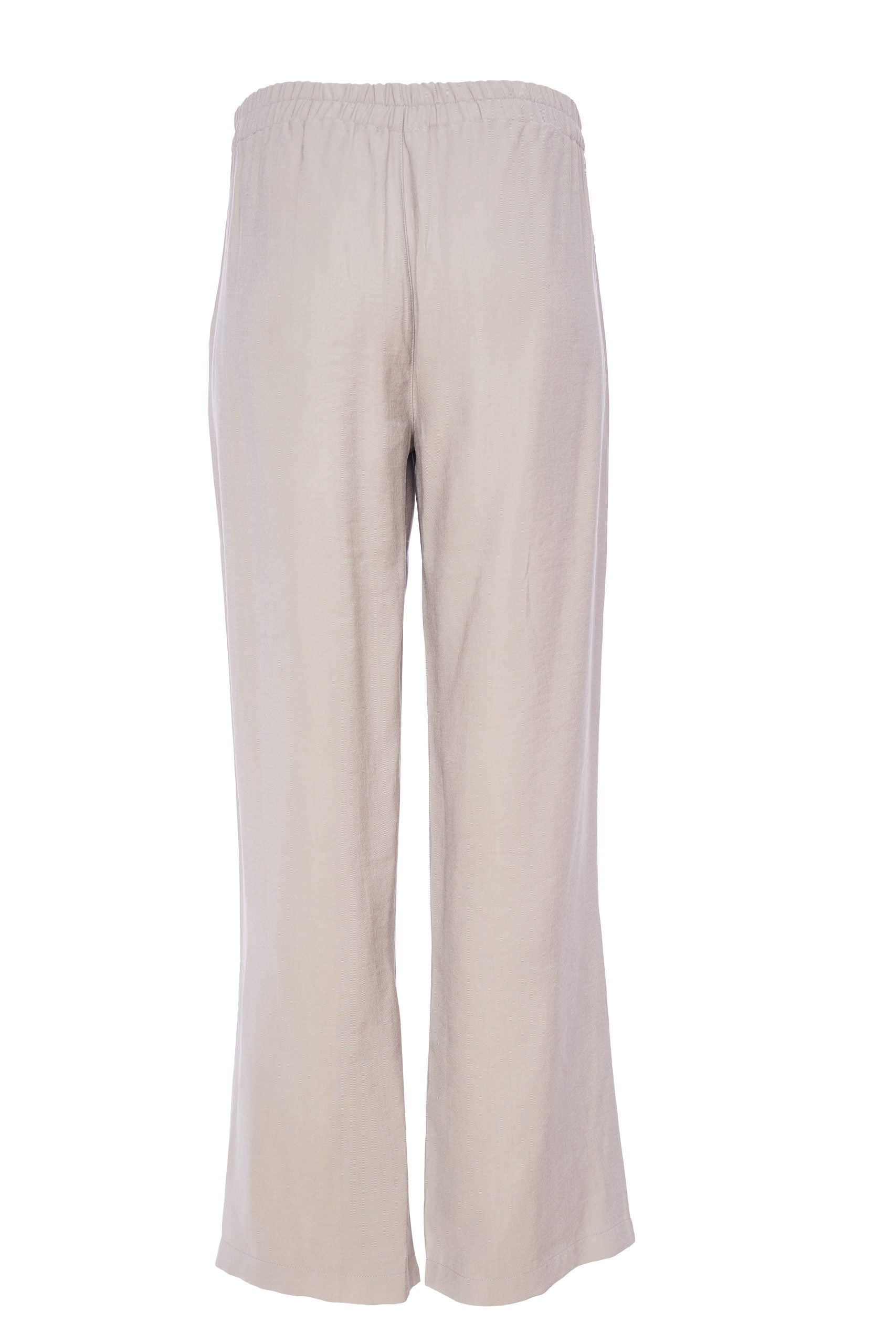 NAYA COLOUR MINK WIDE LEG TROUSER/SIDE ZIP | STYLE NAS24256