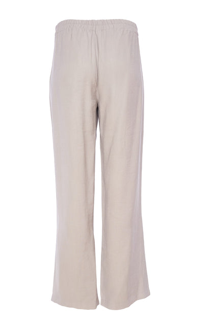 NAYA COLOUR MINK WIDE LEG TROUSER/SIDE ZIP | STYLE NAS24256