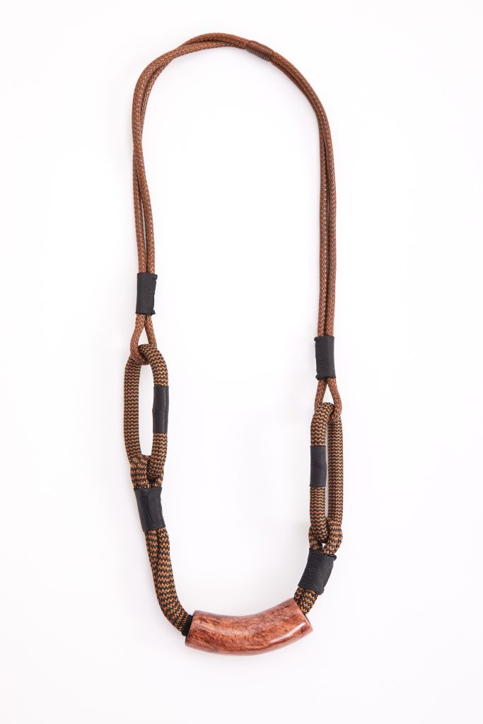 NAYA NECKLACE STYLE NAW24302 COLOUR BLACK/BRONZE