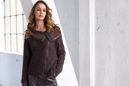 NAYA TOP STYLE NAW25162 COLOUR COCOA