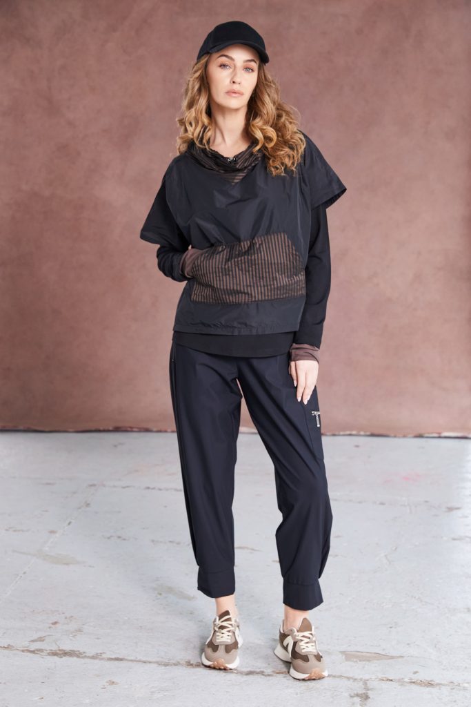NAYA TROUSERS STYLE NAW25102 COLOURS  BLACK AND , COCOA