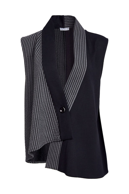 NAYA WAISTCOAT STYLE NAW25328 COLOUR BLACK & GREY