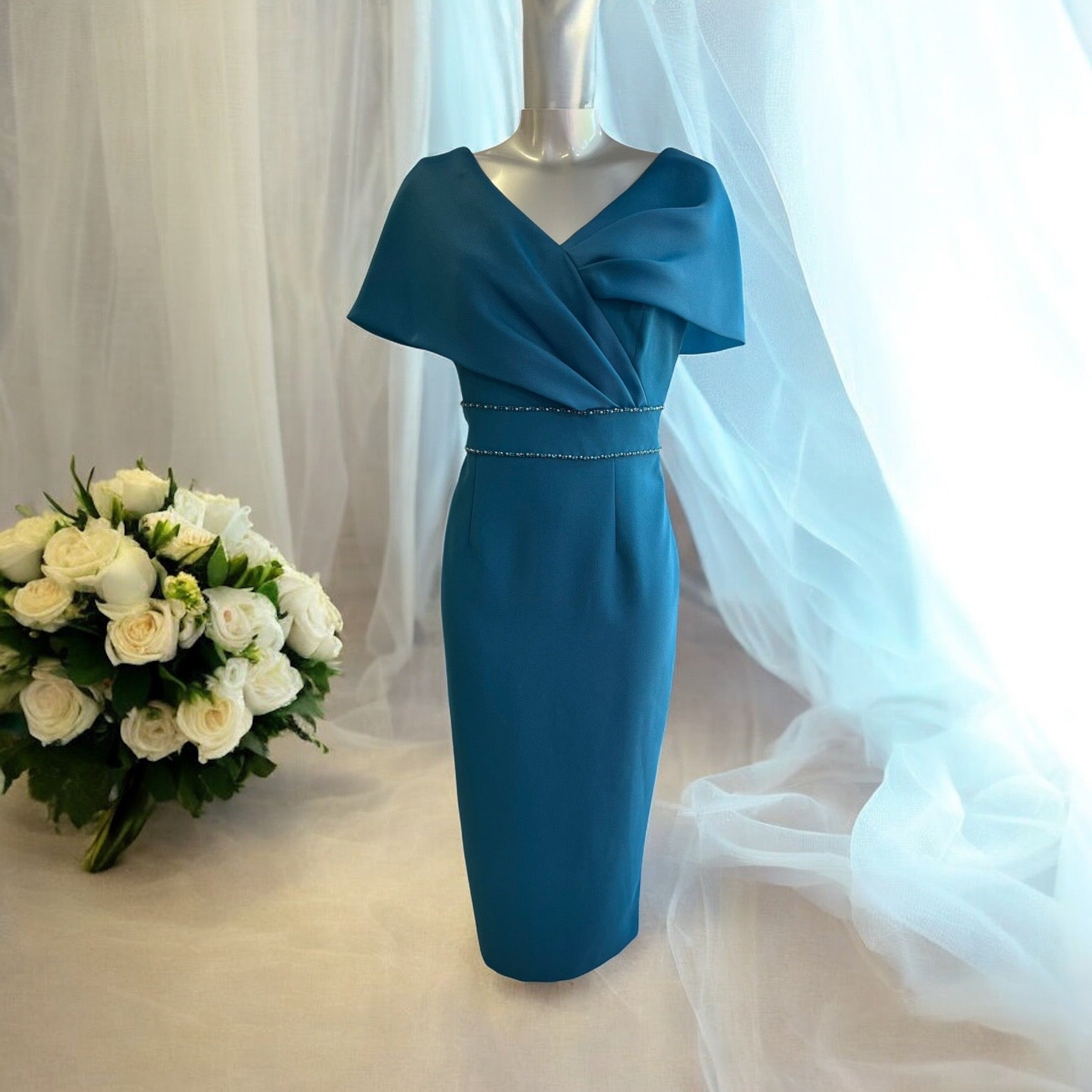 COUTURE CLUB DRESS STYLE 1GL8 COLOUR PETROL