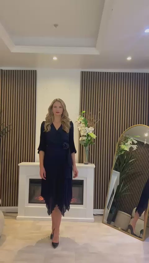 GLITZ DRESS STYLE 1522 COLOUR NAVY