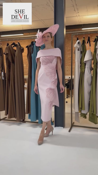 JOHN CHARLES DRESS STYLE 66701 COLOUR PETAL
