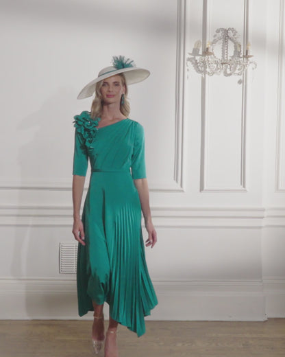 JOHN CHARLES DRESS STYLE 66684 COLOUR PEACOCK