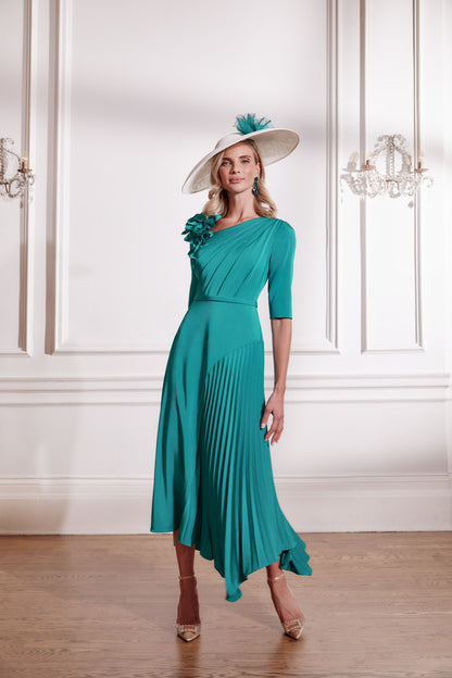 JOHN CHARLES DRESS STYLE 66684 COLOUR PEACOCK