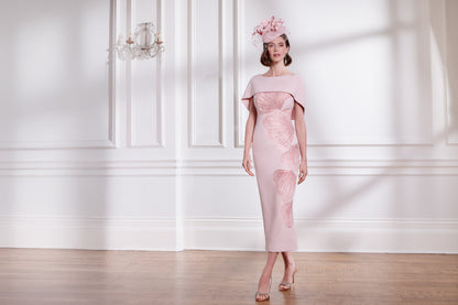 JOHN CHARLES DRESS STYLE 66701 COLOUR PETAL