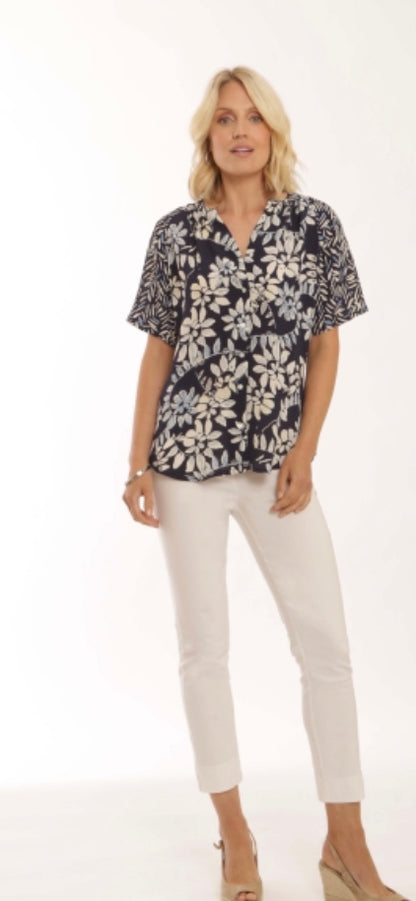 POMODORO SHIRT STYLE 52202 COLOUR NAVY