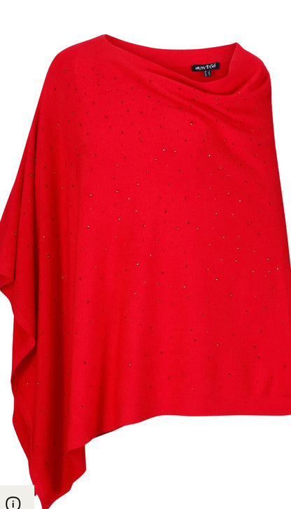 MARBLE CAPE IN RED STYLE 6314