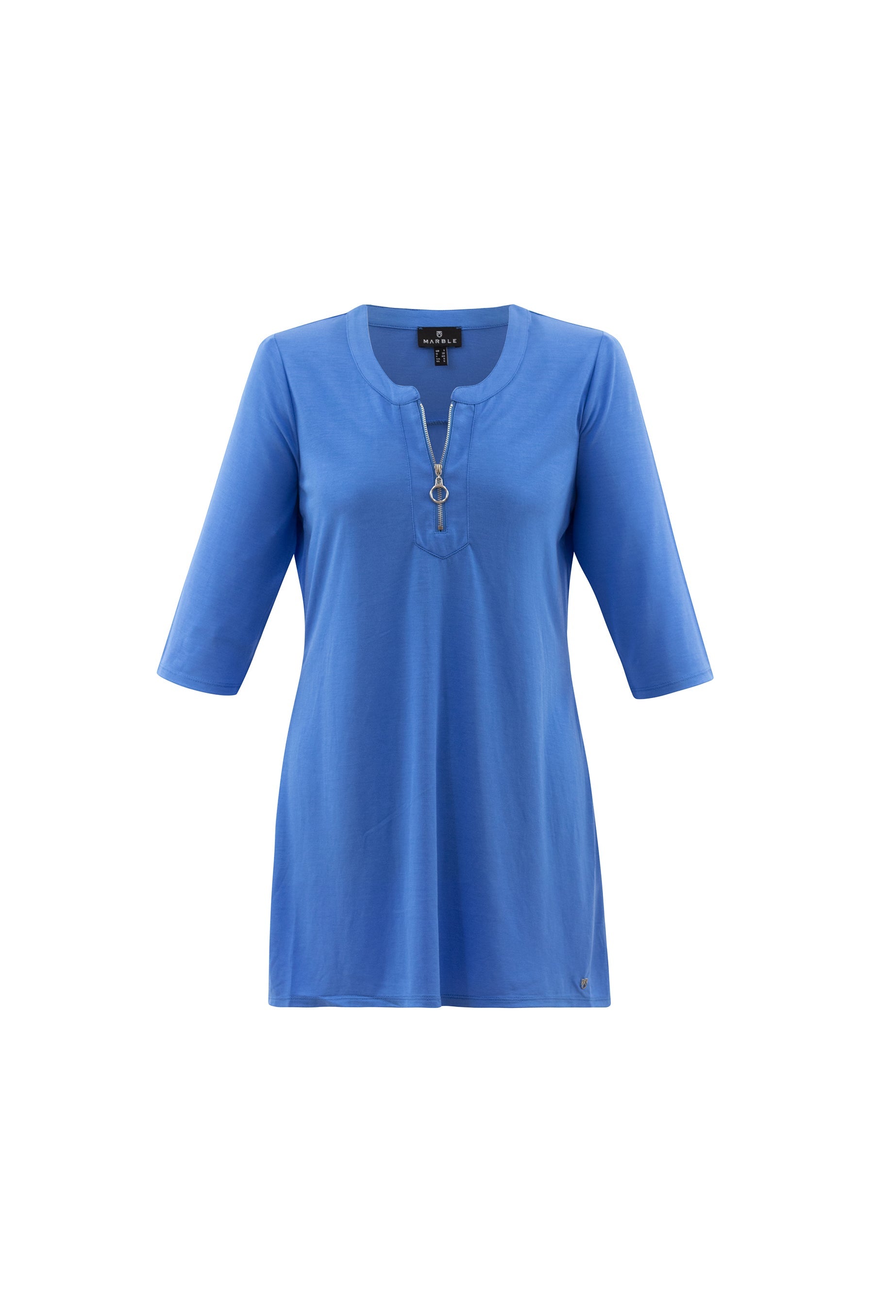 MARBLE TUNIC STYLE 6525-190 COLOUR AZURE BLUE