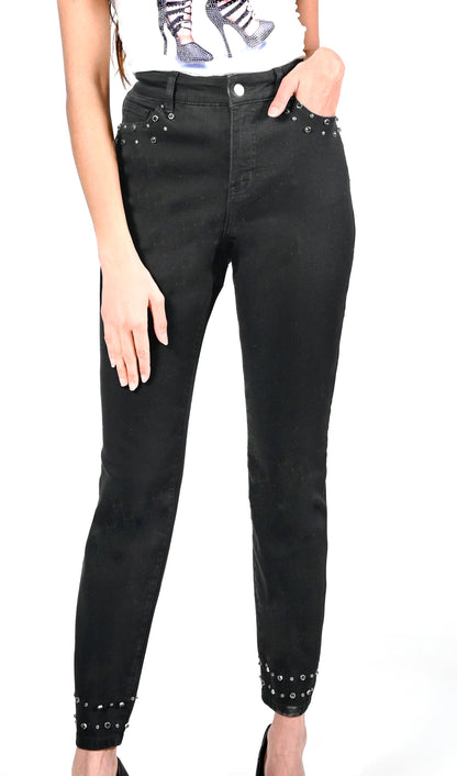 FRANK LYMAN DENIM PANT STYLE 224564U COLOUR BLACK