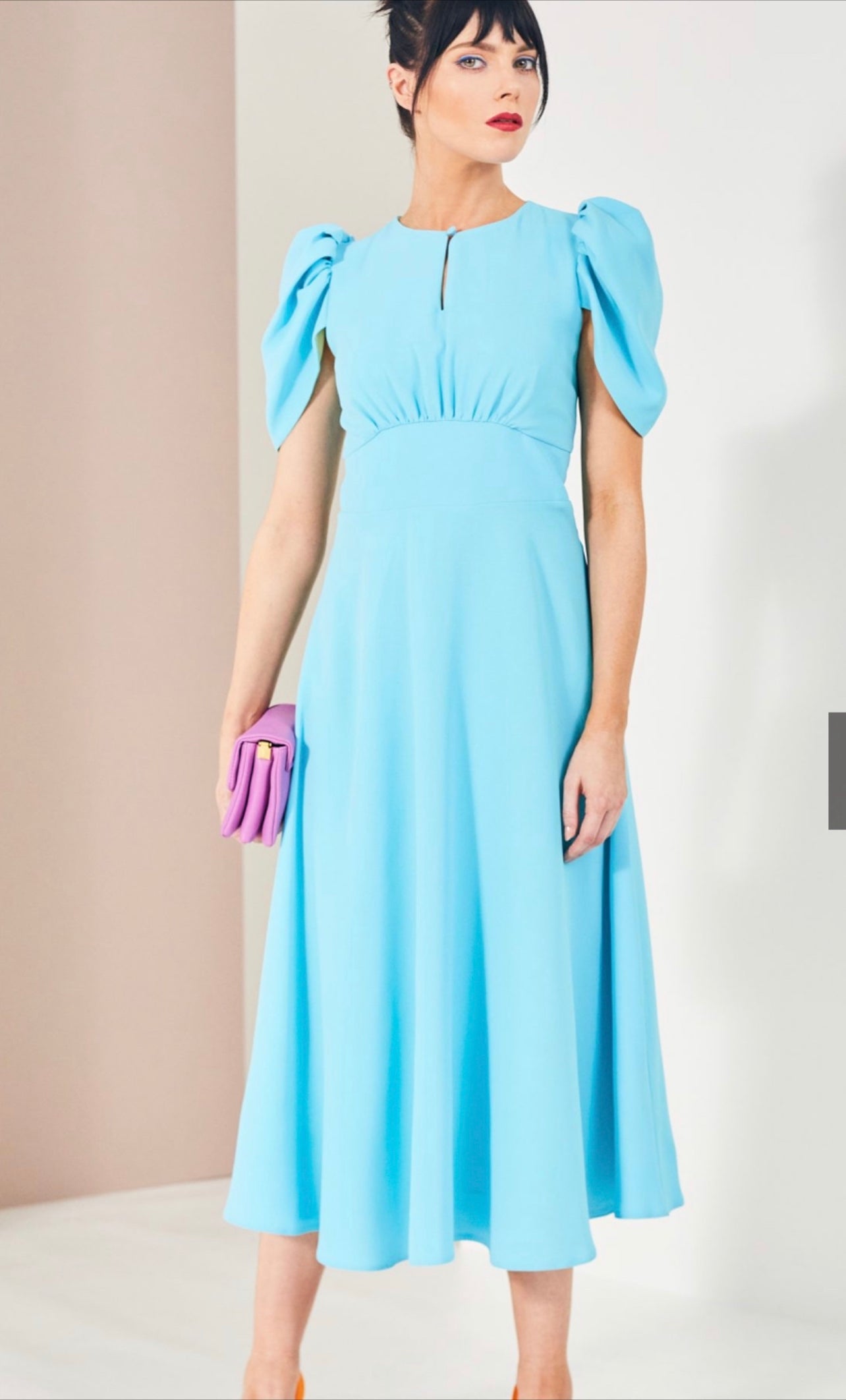 KATE COOPER DRESS STYLE KCS23106 COLOUR AQUA