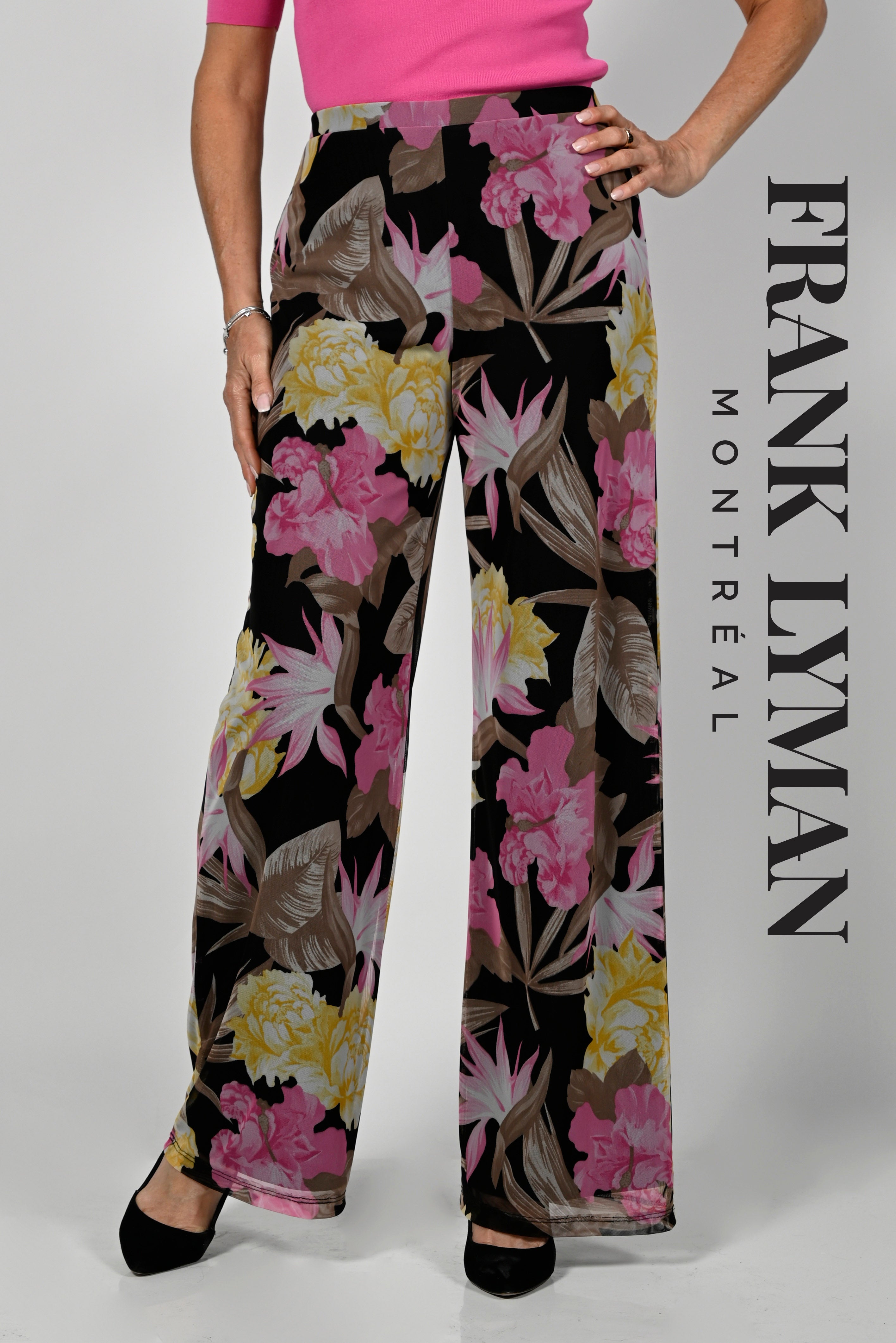 FRANK LYMAN PALAZZO TROUSER STYLE 236454