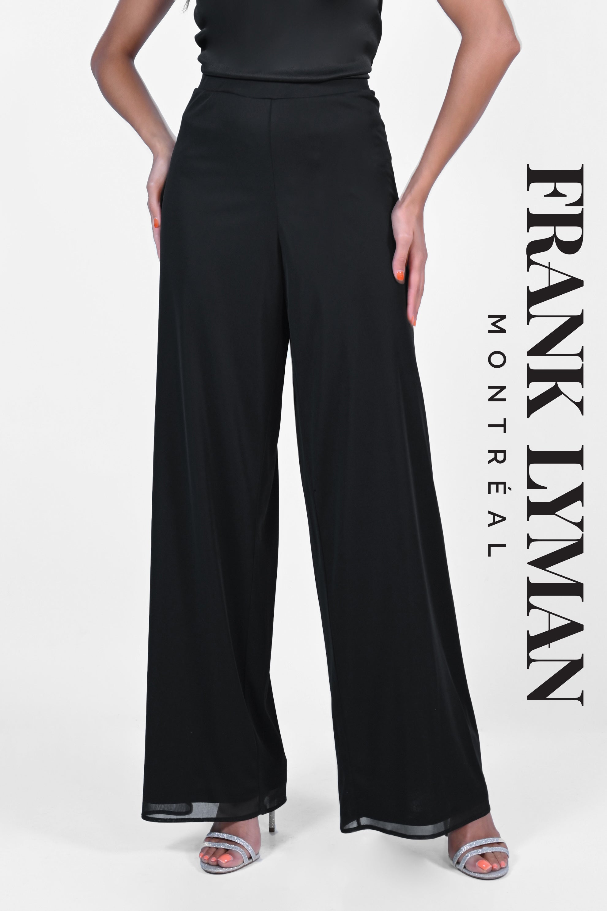 FRANK LYMAN TROUSER STYLE 229204 COLOUR BLACK