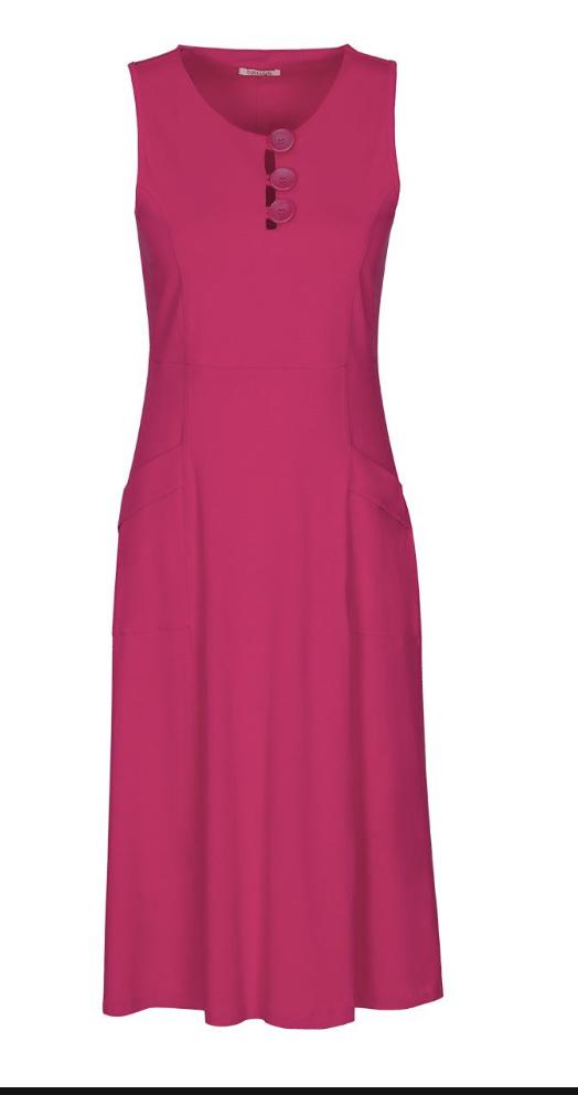 DOLCEZZA DRESS STYLE 22552 COLOUR FUSCHIA