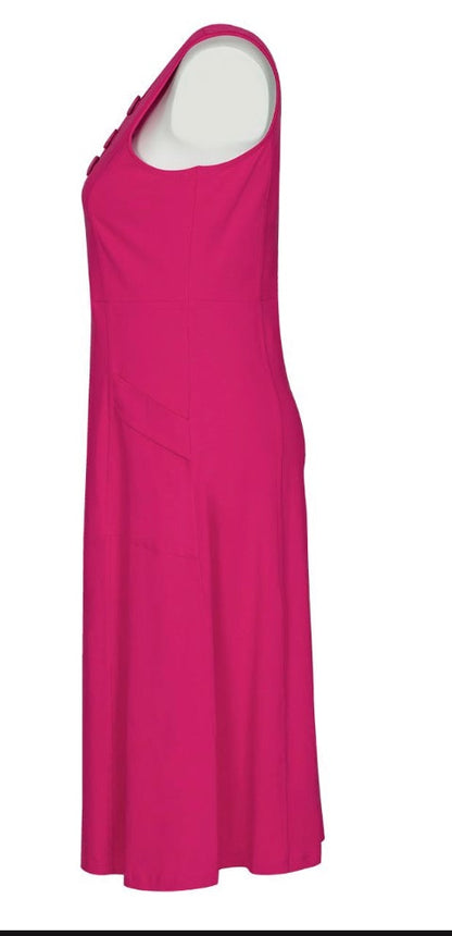 DOLCEZZA DRESS STYLE 22552 COLOUR FUSCHIA