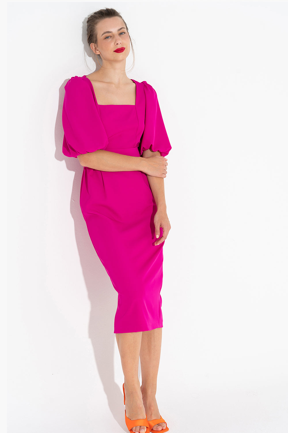 TINTA DRESS STYLE LAJAS COLOUR FUSCHIA