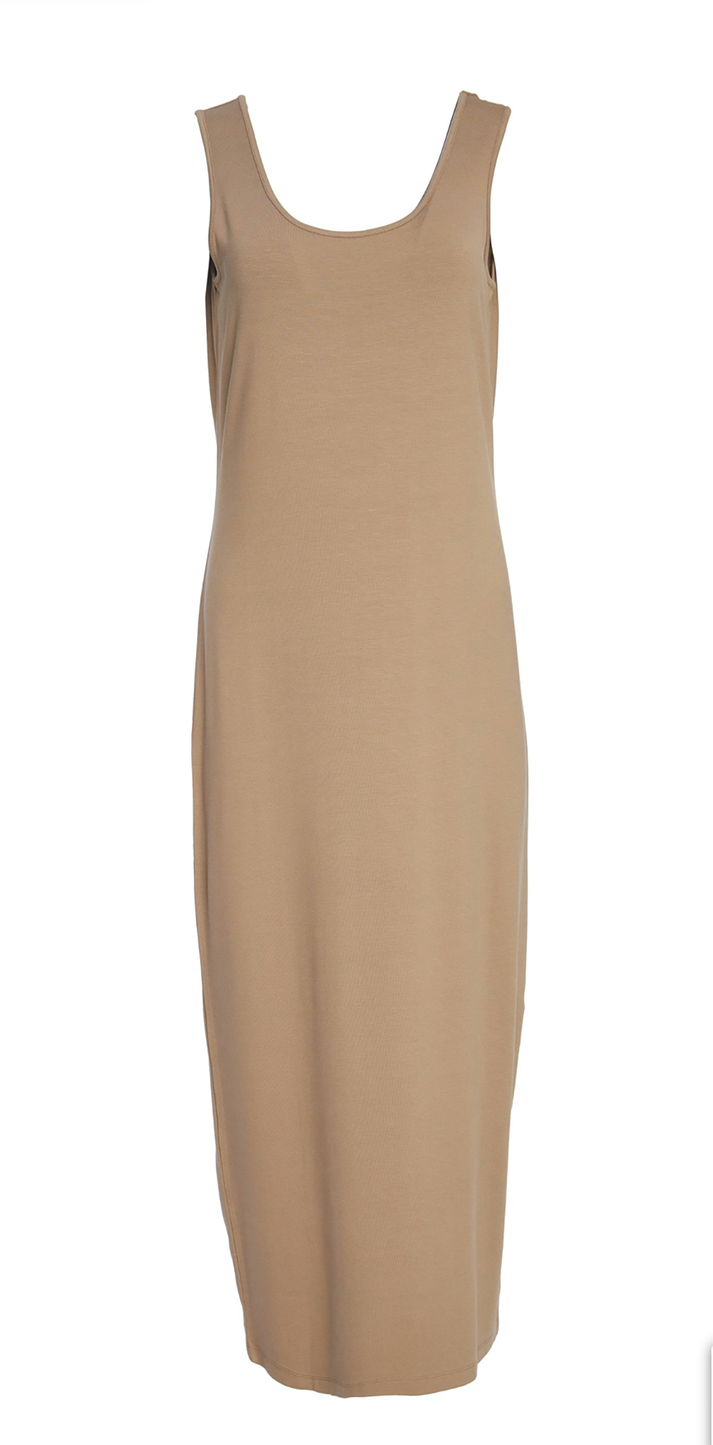 NAYA SLEEVELESS DRESS STYLE NAS23104 COLOUR TAUPE